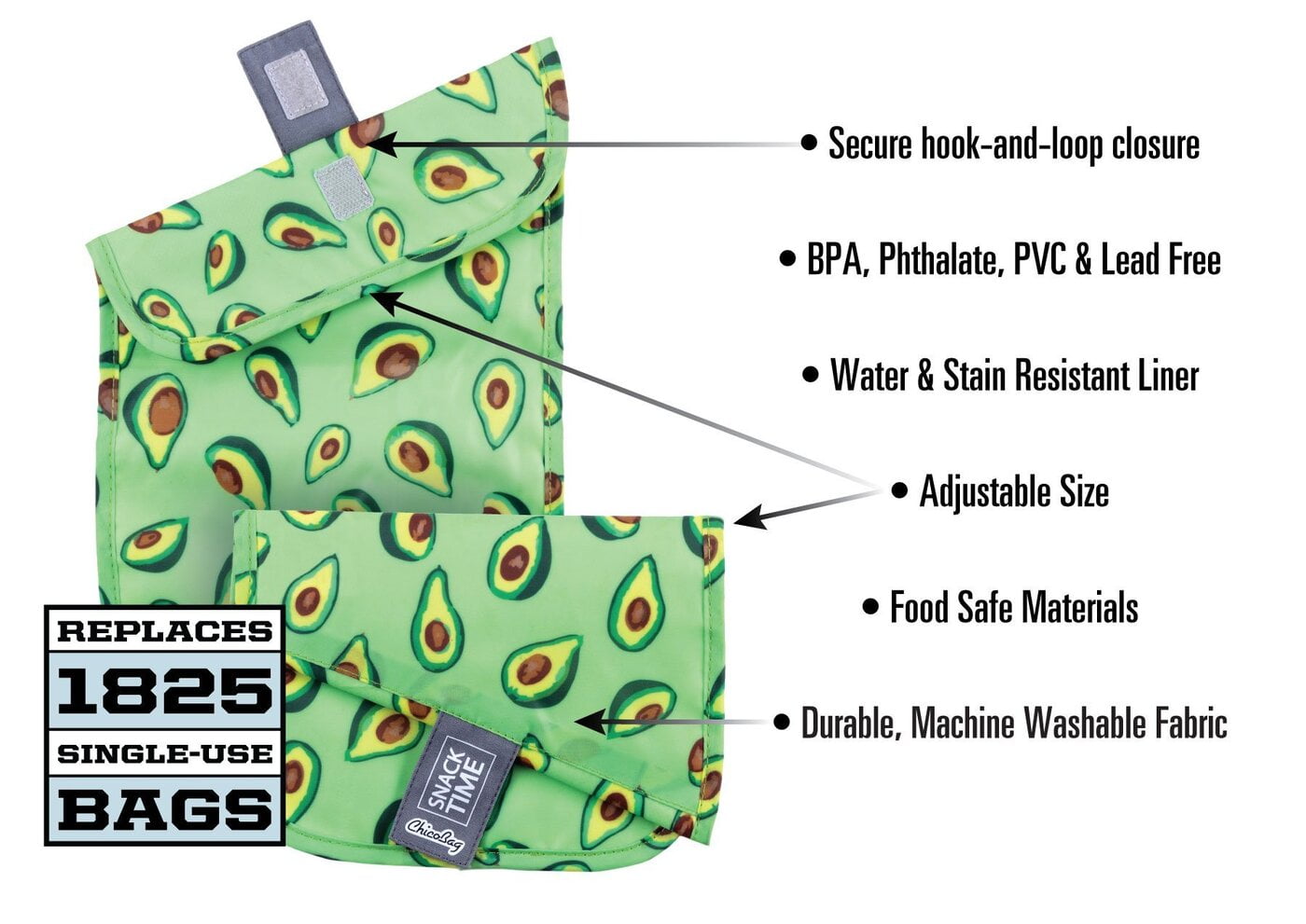 Snack Time Sandwich Bag