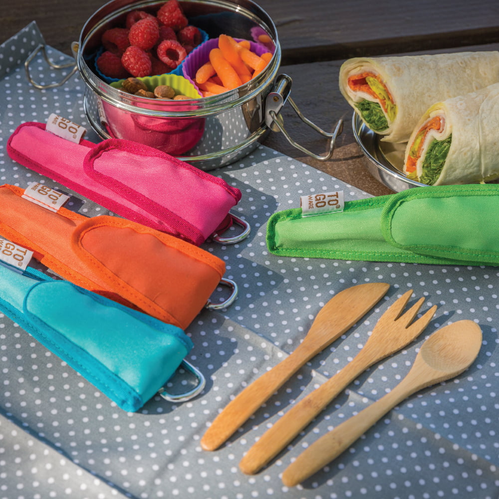 Kids Bamboo Utensil Set